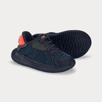 Tênis Infantil Bibi Flash Azul Marinho com Laranja - 4