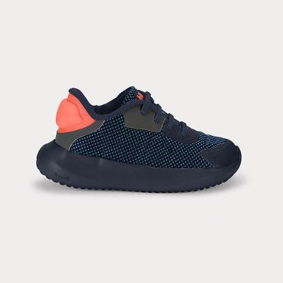 Tênis Infantil Bibi Flash Azul Marinho com Laranja