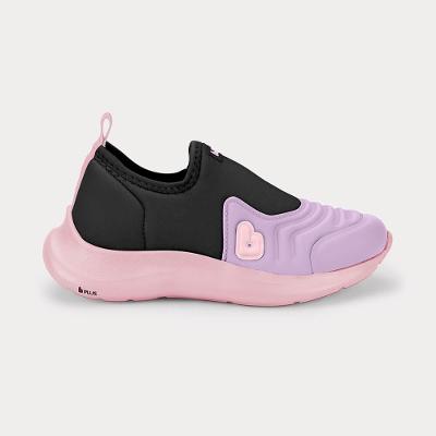 Tênis Infantil Bibi Action Preto com Lilás 37