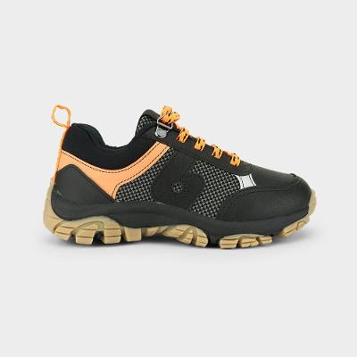 Tênis Infantil Bibi Trail Preto com Laranja