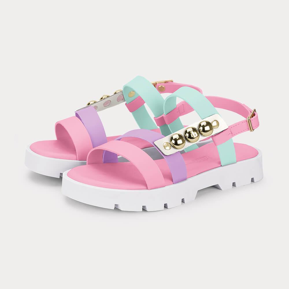 Sandália Infantil Bibi Plataforma 2.0 Rosa - 2