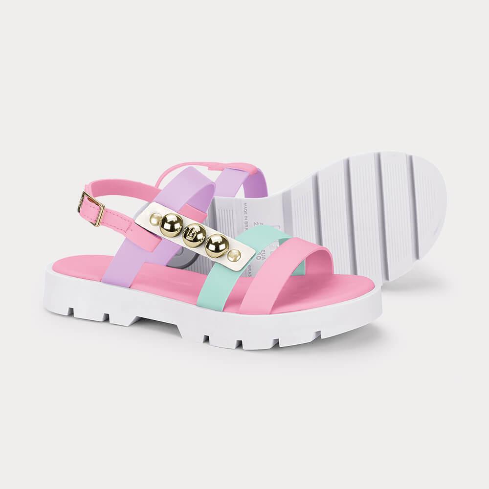 Sandália Infantil Bibi Plataforma 2.0 Rosa - 4