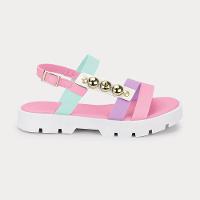 Sandália Infantil Bibi Plataforma 2.0 Rosa - 1