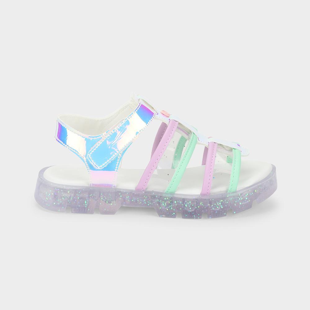 Sandália Infantil Bibi Plataforma 2.0 Branca - 1