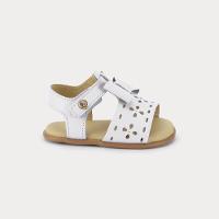 Sandália Infatil Bibi Afeto 3.0 Branca com Laço - 1