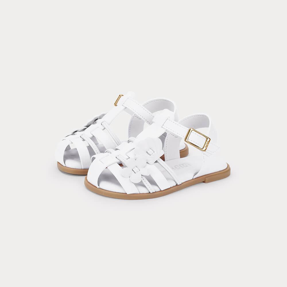 Sandália Infantil Bibi Shine Mini Branca - 2