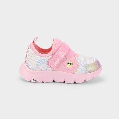 Tênis Infantil Bibi Energy Baby 2.0 Rosa de Flores