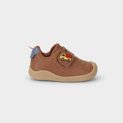 Tênis Infantil Bibi Fisioflex 5.0 Marrom de Caminhão