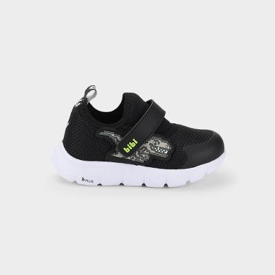 Tênis Infantil Bibi Energy Baby 2.0 Preto de Dinossauro
