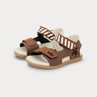 Sandália Infantil Bibi Baby Soft II Marrom de Tartaruga - 2
