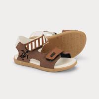 Sandália Infantil Bibi Baby Soft II Marrom de Tartaruga - 4