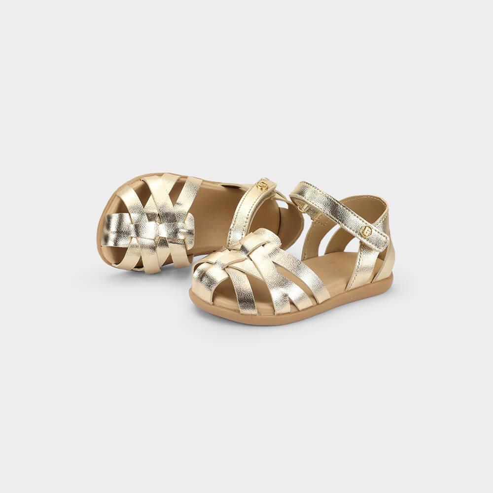 Sandália Infantil Bibi Baby Soft II Dourada - 3