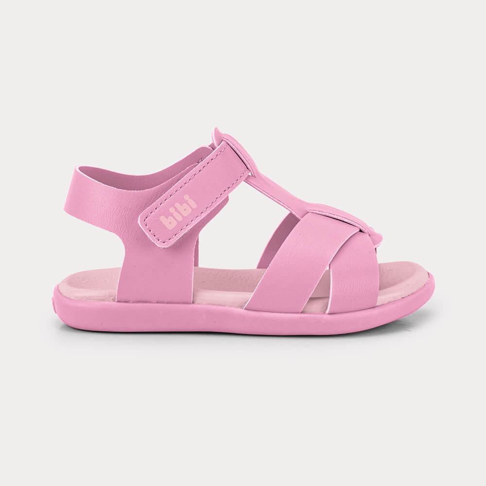 Sandália Infantil Bibi Baby Soft II Rosa - 1