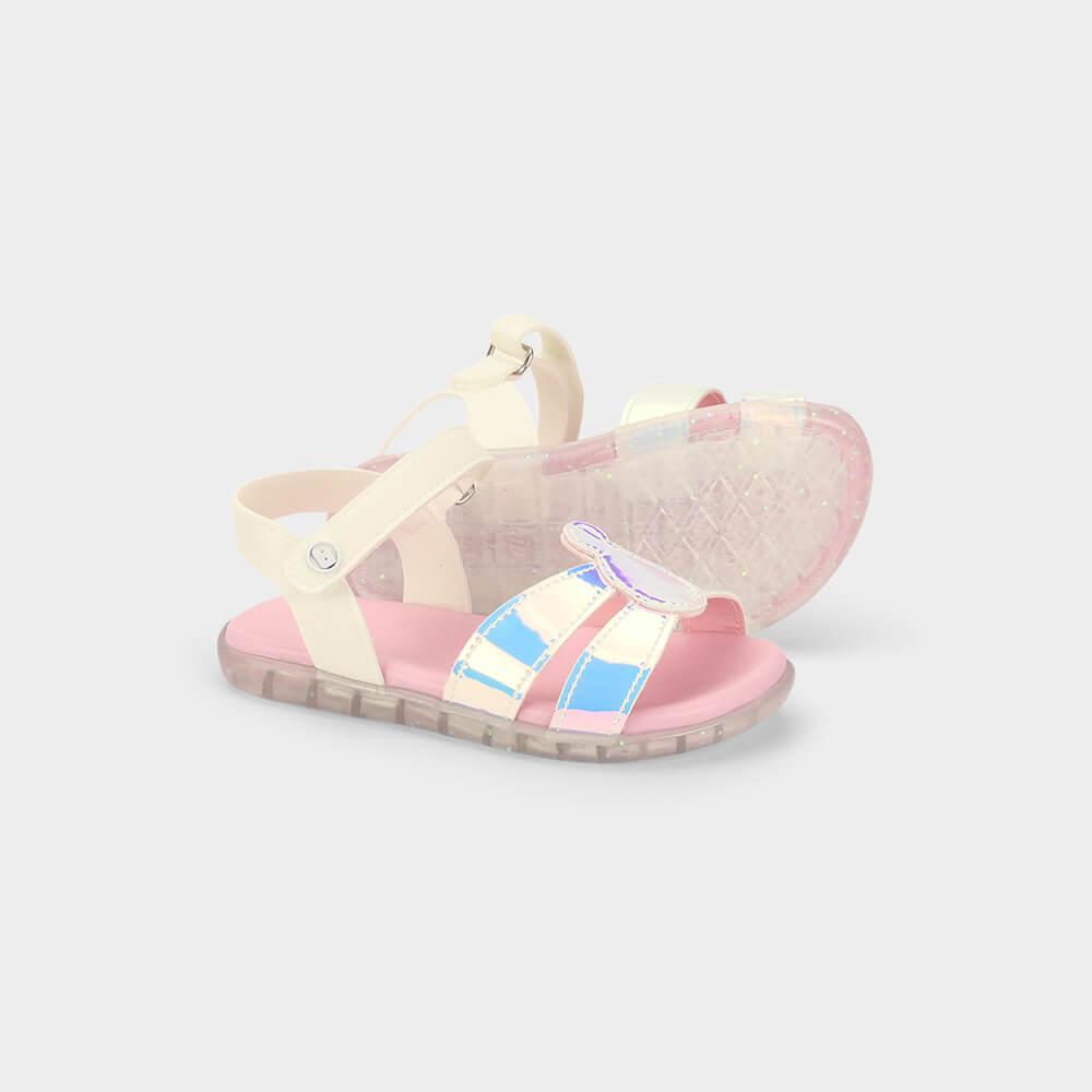 Sandália Infantil Bibi Baby Soft II Rosa de Borboleta - 4