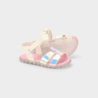 Sandália Infantil Bibi Baby Soft II Rosa de Borboleta - 4
