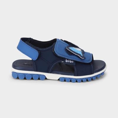 Sandália Infantil Bibi Summer Roller Sport 2.0 Azul de Tubarão