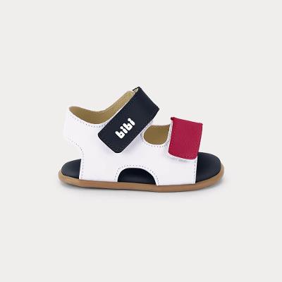 Sandália Infatil Bibi Afeto 3.0 Branca com Azul