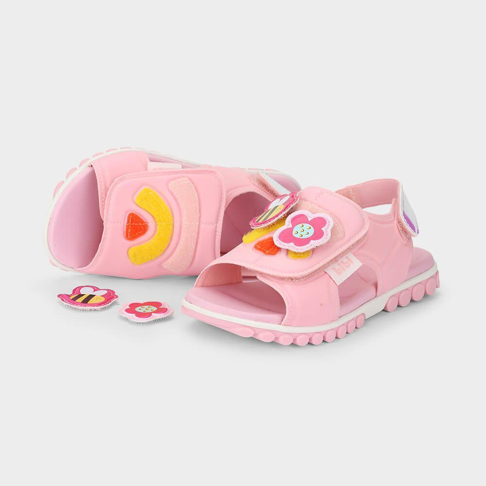 Sandália Infantil Bibi Summer Roller Sport  Rosa de Abelha - 5