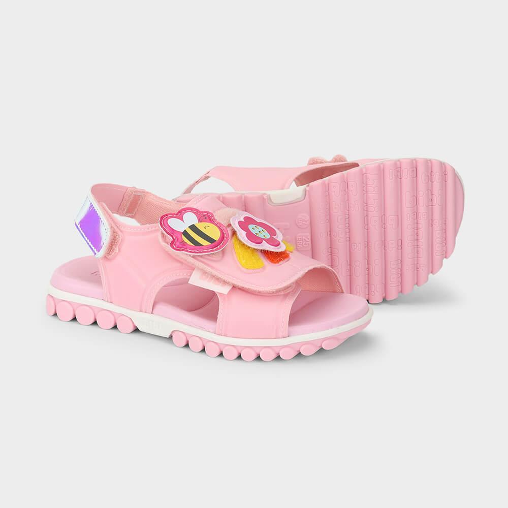 Sandália Infantil Bibi Summer Roller Sport  Rosa de Abelha - 6