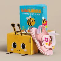 Sandália Infantil Bibi Summer Roller Sport  Rosa de Abelha - 2