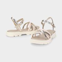 Sandália Infantil Bibi Plataforma 2.0 Dourada - 3