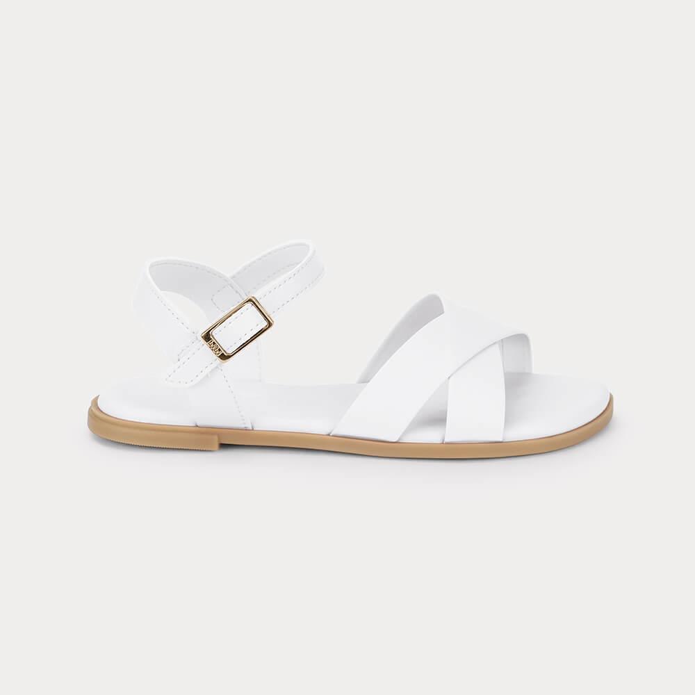 Sandália Infantil Bibi Shine Kids Branca - 1