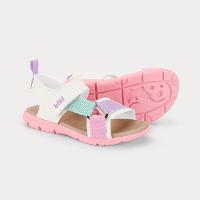Sandália Infantil Bibi Sandals Kids Rosa com Bege - 3