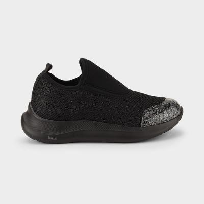 Tênis Infantil Bibi Action Preto com Glitter