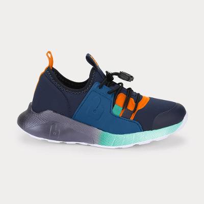 Tênis Infantil Bibi Evolution II Cinza com Azul