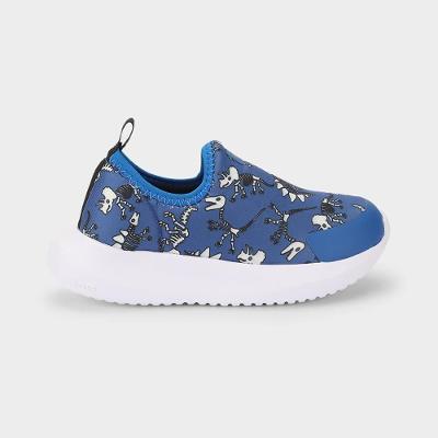 Tênis Infantil Bibi Flash Azul de Dinossauro