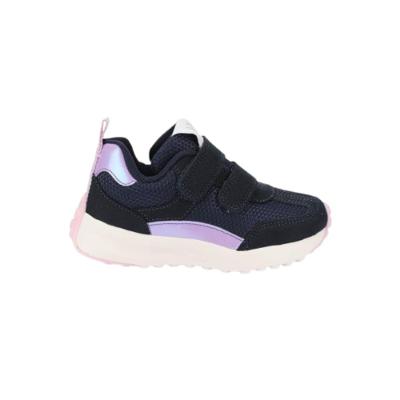 Tênis Infantil Bibi Jogging Kids Azul Marinho com Lilás