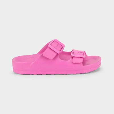 Sandália infantil rosa confortável e prática – Kids