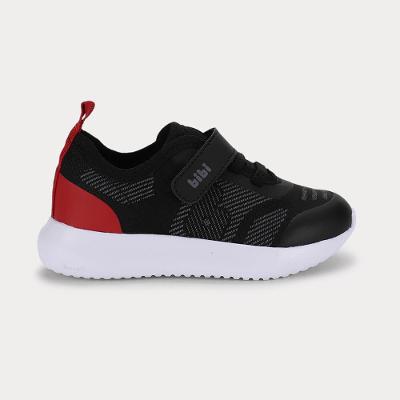 Tênis Infantil Bibi Flash Tech Preto com Vermelho 20
