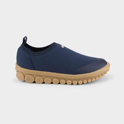 Tênis Infantil Bibi Roller 2.0 Azul Marinho com Marrom
