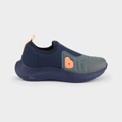 Tênis Infantil Bibi Action Azul Marinho com Cinza