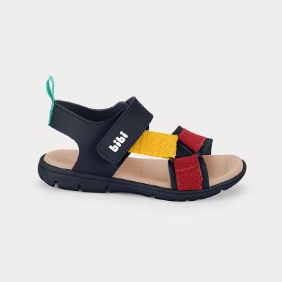 Sandália Infantil Bibi Sandals Kids Azul com Vermelho