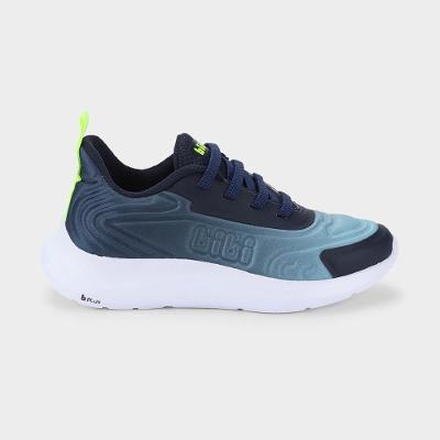 Tênis Infantil Bibi Action Azul com Verde 25