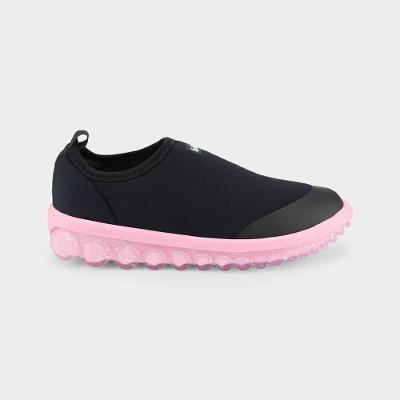 Tênis Infantil Bibi Roller 2.0 Preto com Rosa e Glitter 22