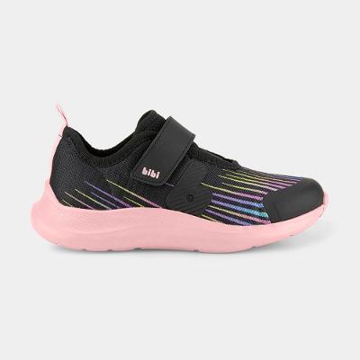 Tênis Infantil Bibi Action Preto com Rosa