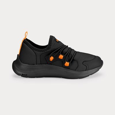 Tênis Infantil Bibi Action Preto com Laranja 25