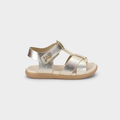 Sandália Infantil Bibi Baby Soft II Dourada