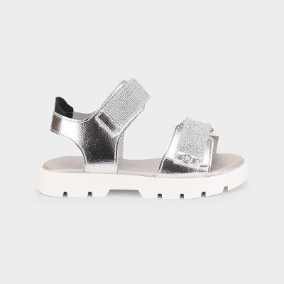 Sandália Infantil Bibi Plataforma 2.0 Prata