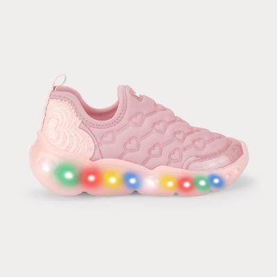 Tênis Infantil de Luz Bibi Roller Celebration 3.0 Rosa 22