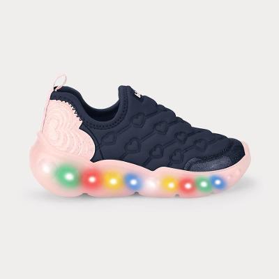 Tênis Infantil de Luz Bibi Roller Celebration 3.0 Azul Marinho 22