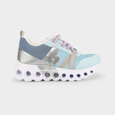 Tênis Infantil Bibi Roller Sport Azul com Prata 28