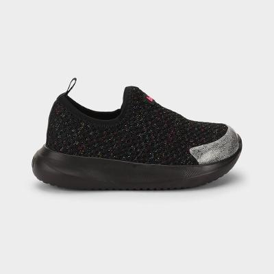 Tênis Infantil Bibi Flash Preto Colorido