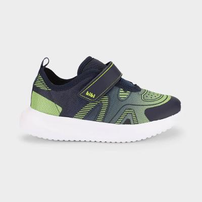 Tênis Infantil Bibi Flash Azul com Verde 18