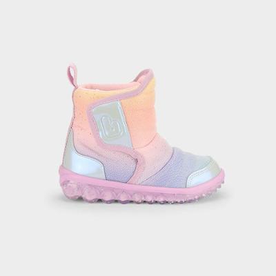 Bota Infantil Bibi Roller 2.0 Rosa com Lilás 22