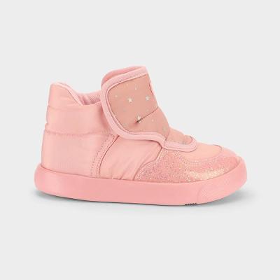 Bota Infantil Bibi Agility Mini II Drop Rosa Estrelada