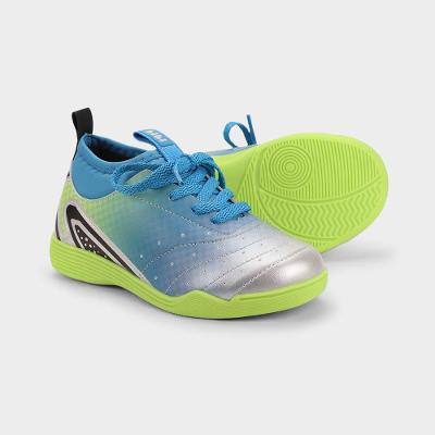 Chuteira Infantil Bibi Hunter Azul com Verde 1285012 25